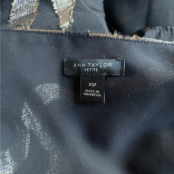 ANN TAYLOR DRESSY GOLD FRINGE CAMISOLE - Picture 6 of 6